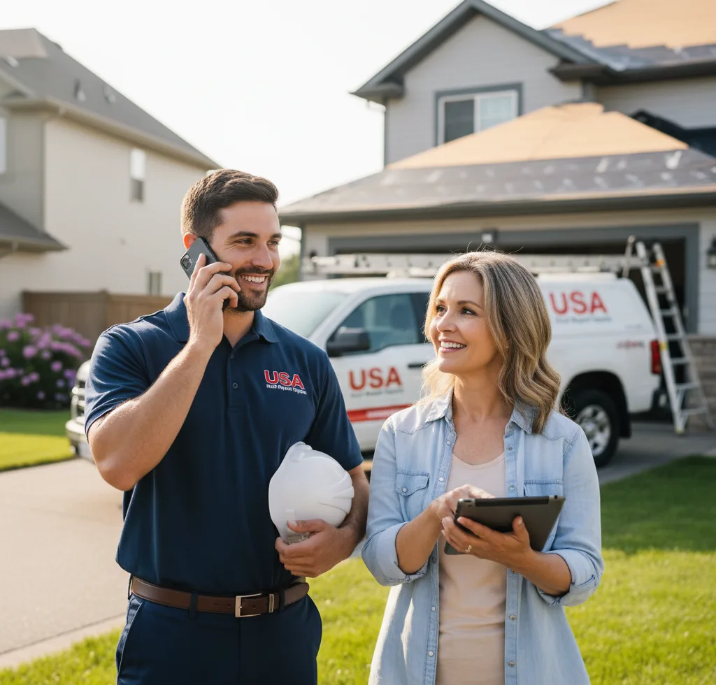USA Roof Repair Experts customer support in Immokalee